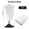 Non-Woven Fabric Thickened Winter Plant Covers with Zipper Drawstring DIY-WH20816-001A-2