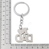 Father's Day Alloy Enamel Keychains KEYC-P020-A02-3