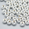 925 Sterling Silver Beads STER-T002-237S-6mm-1