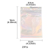 Rectangle Zip Lock Plastic Glitter Holographic Bags OPP-YW0001-03C-3