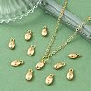 SHEGRACE Brass Micro Pave Clear Cubic Zirconia Charms XGRQ7H210-958G-4