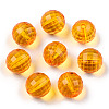 Transparent Acrylic Beads TACR-TAC0001-06-3