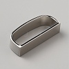 Zinc Alloy Loop Keepers PALLOY-WH0105-36P-2