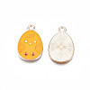 Alloy Enamel Pendants ENAM-S115-159-3