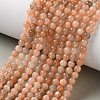 Natural Multi-Moonstone Beads Strands G-F828-A01-4mm-1