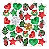 Christmas Theme Computerized Embroidery Polyester Iron On/Sew On Patches DIY-PH0023-25-7