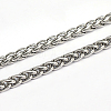 304 Stainless Steel Wheat Chains CHS-L001-30-5mm-1