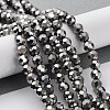 Electroplate Glass Bead Strands LS-EGLA-R042-6mm-06-5