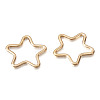 Real 14K Gold Plated Brass Linking Rings FIND-TAC0002-060A-3