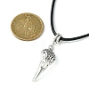 Alloy Bird Pendant Necklaces NJEW-JN04558-05-3