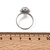 Adjustable 304 Stainless Steel Finger Rings for Women GG-CBA7994-04P-7