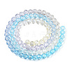 Transparent Glass Beads Strands GLAA-E036-07Q-3
