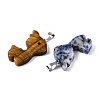 Natural Mixed Stone Pendants G-T144-11M-2