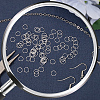 100Pcs 925 Sterling Silver Open Jump Rings STER-CN0001-41-6