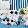   24 Sets 6 Colors Plastic Doll Eyes DOLL-PH0001-27-5