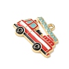 Alloy Enamel Pendants FIND-C074-01A-2