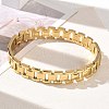 304 Stainless Steel Hinged Cuff Bangles SA-CBAB92B-04G-4