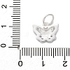 925 Sterling Silver Enamel Butterfly Charms STER-D300-28P-03-3