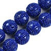 Synthetic Coral Carved Beads Strands CORA-M001-12-1