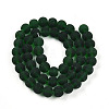 Transparent Glass Beads Strands GLAA-T032-T8mm-MD22-2