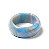Resin Plain Band Finger Ring for Women LS-RJEW-C034-01F-2