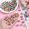 100Pcs 10 Colors Resin European Beads RPDL-PA0001-01-3