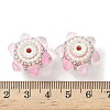 Sparkling Acrylic Rhinestone Beads CLAY-NH0003-01S-4