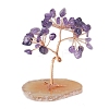 Natural Amethyst Chips Tree of Life Decorations PW-WGCF77D-06-1