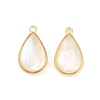 Brass Enamel Pendants KK-K252-10G-06-1