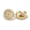 Brass Earring Nuts KK-K383-25A-G-1