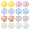  80Pcs 8 Colors Opaque Acrylic Beads OACR-TA0001-23-1