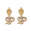 304 Stainless Steel Pendants STAS-H244-01H-G-1