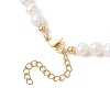 Natural Cultured Freshwater Pearl Two Sides Polished Beaded Necklaces for Women NJEW-JN05334-01-5