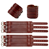 Punk Rock Style Leather Bracelets BJEW-WH0816-013A-1