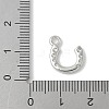 U-Shaped Brass Pendants KK-Q091-06P-3