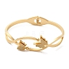 Adjustable Butterfly Torque Bangles BJEW-F474-15G-2