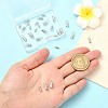 30Pcs 3 Styles Brass Cord End FIND-CJ0004-71-4