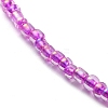 Glass Beaded Necklace NJEW-Z029-05J-2