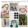 600Pcs 2 Colors Dyed Natural Wood Beads WOOD-SC0002-37B-7