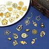 30Pcs 15 Styles Alloy Pendants FIND-YW0009-85-5
