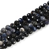 Natural Sapphire Beads Strands G-P553-G07-02-1