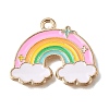 Alloy with Enamel Pendants AL-CBA9E11-05I-KCG-1