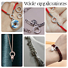 3Pcs 3 Styles 925 Sterling Silver Spring Gate Rings FIND-PH0023-41-6