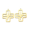 201 Stainless Steel Pendants SA-CBA49C1-10G-1