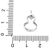Brass Micro Pave Cubic Zirconia Pendants KK-D357-13P-3
