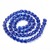 Transparent Glass Beads GLAA-Q066-10mm-C07-2