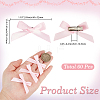 60Pcs Ribbon Bowknot Alligator Hair Clip PHAR-SC0001-008-2