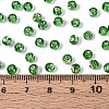 Picasso Baking Paint Glass Seed Beads SEED-N007-35E-4