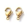 304 Stainless Steel Lobster Claw Clasps STAS-V007-01C-G-1