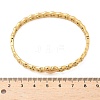 304 Stainless Steel Hinged Bangles for Women AJEW-P127-27G-5